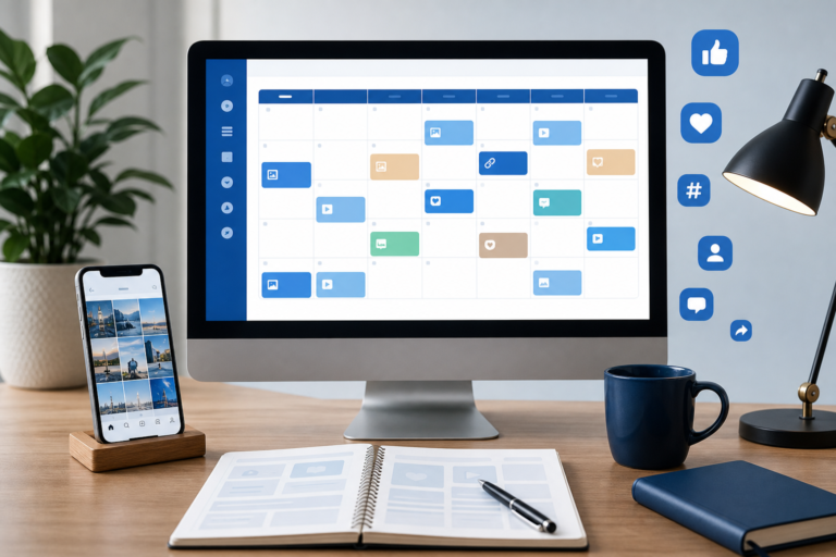 How to Create a Simple Monthly Social Media Calendar for a Small Business